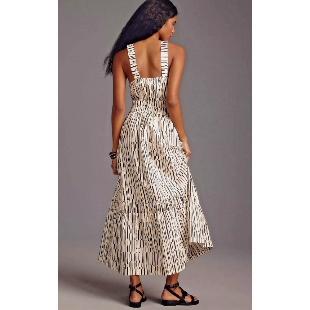 Anthropologie Somerset Poplin Halter Maxi Dress - Picture 3 of 12